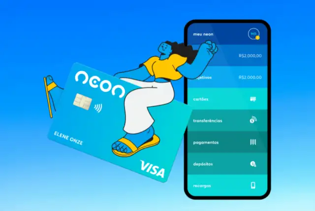 Cartão de Crédito Neon Visa Internacional: tudo sobre ele
