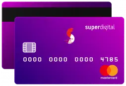 Cartão de Crédito Superdigital aprovado