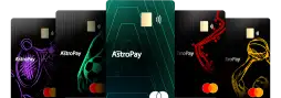 Cartão que aceita negativos: cartão de crédito AstroPay.