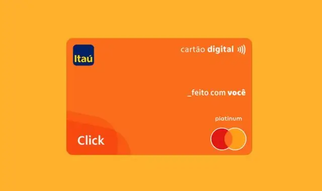 Cartão de crédito Itaú Click Mastercard Platinum: inscreva-se online