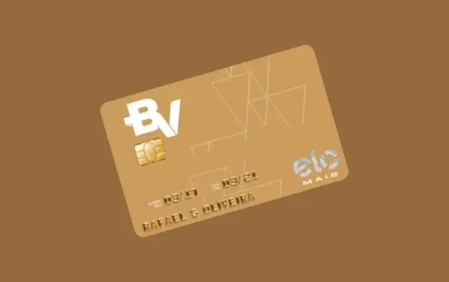 Cartão de crédito BV Elo Mais: vantagens para você