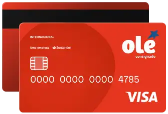 Cartão de crédito Olé Consignado: sem anuidade