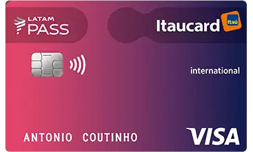 Cartão de crédito LATAM Pass International Visa: Inclui pontos