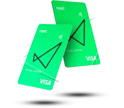 Cartão de crédito Next Visa Internacional: Não possui taxa de Anuidade