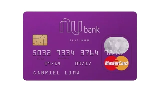 Cartão de crédito Nubank Mastercard Platinum: mais funcionalidades