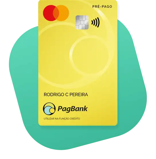 Pagbank Mastercard: indicado para autônomos e negativados.