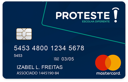Cartão de crédito Proteste Mastercard: gratuito e inclui cashback