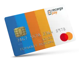 Cartão de crédito RecargaPay: Negativados são aceitos.