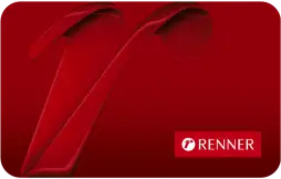O Cartão de Crédito Renner oferece desconto na sua primeira compra virtual.