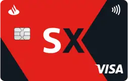 Cartão de crédito Santander SX Visa: inclui milhas