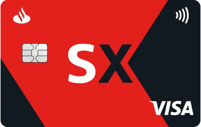 Cartão de crédito Santander SX Visa: inclui milhas