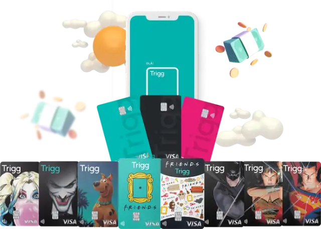 Este é o cartão de crédito Trigg: Cashback em compras